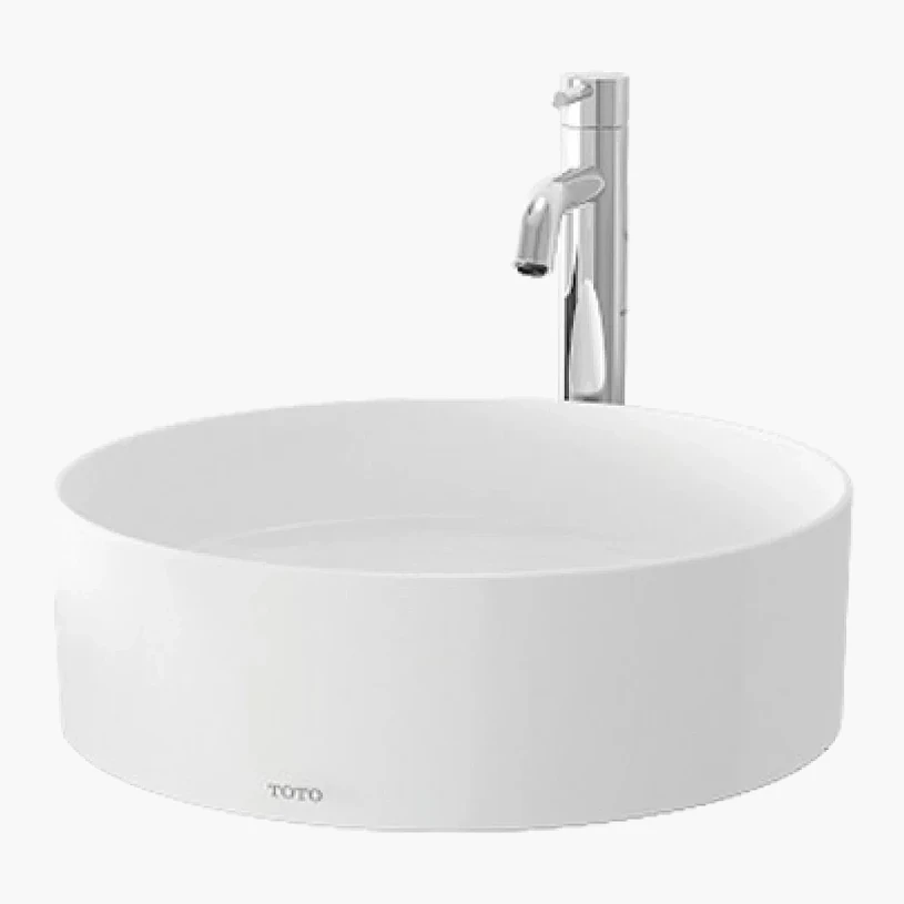 Chậu lavabo dương bàn đá TOTO LW573JW/F#W
